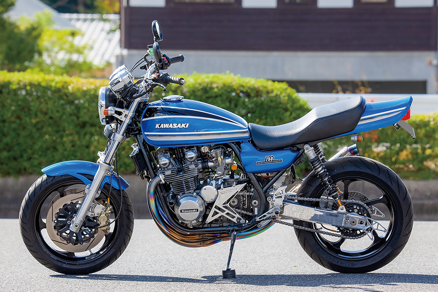 ゼファー750 センタースタンド カワサキ 純正  バイク 部品 ZR750C 曲がり無し 修復素材に 車検 Genuine:22205575