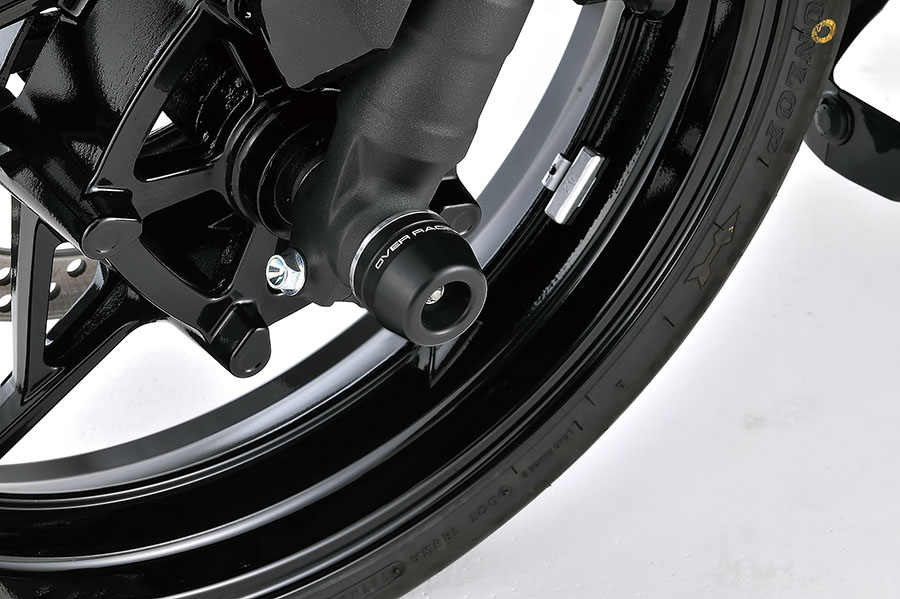 OVER RACING Kawasaki ZX-25R用フロントアクスルスライダー ZX-25R/SE（20-）