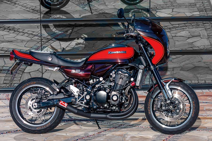 Z900RSを機能でデザインでアップグレードしてくれるカスタムパーツの 