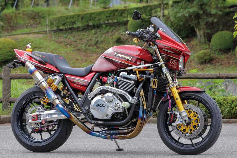 zrx1200 ダエグ DAEG フロントフォーク gpz900r - 車・バイク・自転車