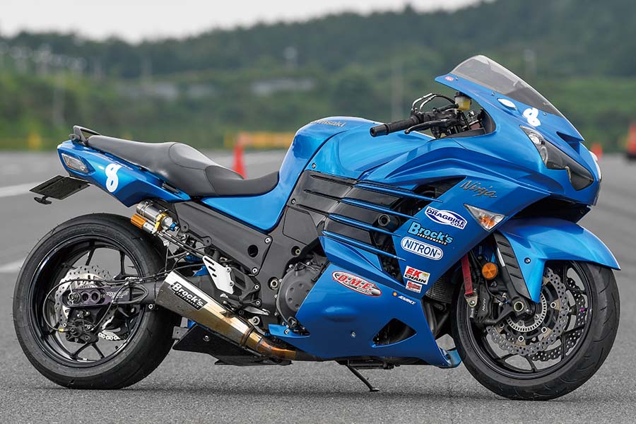 カワサキ ZZR1400 ZX-14R ニッシン リアキャリパー オーバーホール 