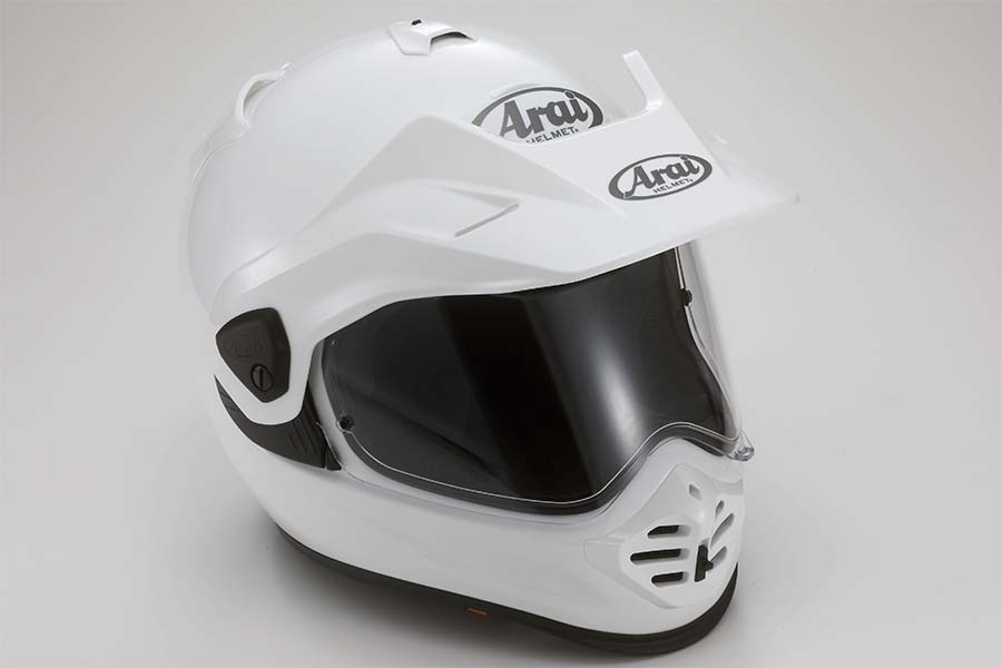 【高評価得価】新同　Arai アライ アライヘルメット 61-62グラスホワイト Lサイズ